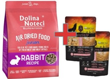 DOLINA NOTECI SUPERFOOD JUNIOR SUCHA KRÓLIK 1KG