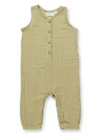 Pajacyki dla niemowląt - Sense Organics Kombinezon "Maris" w kolorze khaki - miniaturka - grafika 1