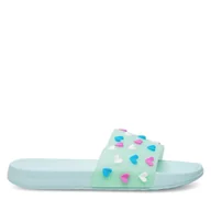 Buty dla dziewczynek - Klapki Nelli Blu SS23-69536 Zielony - miniaturka - grafika 1