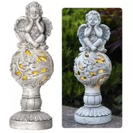 Lampy ogrodowe - Best Season Lampa solarna LED anioł - miniaturka - grafika 1