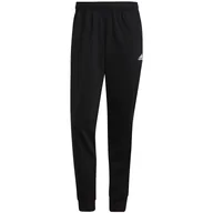 Spodnie sportowe męskie - Spodnie męskie adidas Primegreen Essentials Warm-Up Tapered 3-Stripes Track - miniaturka - grafika 1