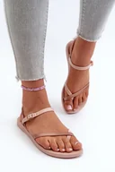 Sandały damskie - Sandały Damskie Różowe 82842 Ipanema Fashion Sandal VIII Fem - Zazoo - miniaturka - grafika 1