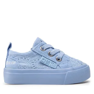 Tenisówki Big Star Shoes JJ374016 Niebieski - Buty dla dziewczynek - miniaturka - grafika 1