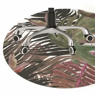 Podnóżki, podpórki, podkładki - Podkładka pod krzesło obrotowe Monstera fi100 cm - miniaturka - grafika 1