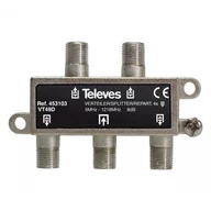 Inne akcesoria elektryczne - Rozalęźnik antenowy rtv, 1 wejście, 4 wyjścia - miniaturka - grafika 1