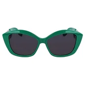 Okulary przeciwsłoneczne - KARL LAGERFELD KL6102S Okulary, Green, 56/15/140 damskie, Zielony, 56/15/140 - miniaturka - grafika 1