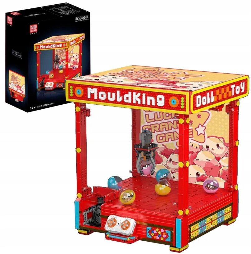 Mould King 10189 Automat Chwytak Zręcznościowy RC Sterowany Klocki 2922 el.