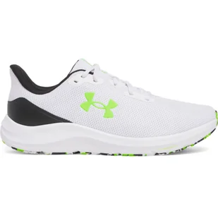 Męskie buty do biegania Under Armour UA Charged Pursuit 4 - białe - Buty sportowe męskie - miniaturka - grafika 1