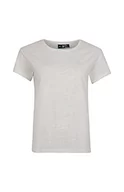 Koszulki i topy damskie - O'Neill O'Neill Koszulka damska Essential z okrągłym dekoltem, z okrągłym dekoltem beżowy biała melea. XS-XL 1P7324 - miniaturka - grafika 1