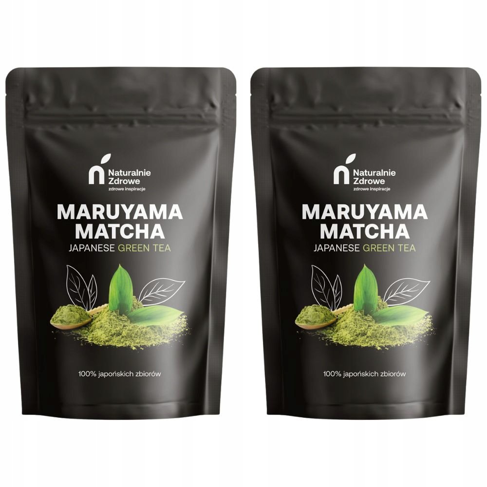 Matcha 200g (2x100g) Herbata Japońska Maruyama Codzienna Naturalnie Zdrowe