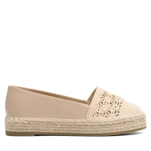 Espadryle DeeZee HER SOUL WSS990-204 Beżowy - Espadryle damskie - miniaturka - grafika 1