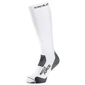 Skarpetki męskie - Odlo Skarpety męskie Over The Calf Ceramicool Muscle Fo biały biały 45 - miniaturka - grafika 1