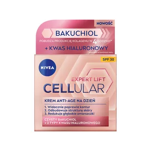Nivea Cellular Expert Lift krem anti-age na dzień SPF30 50ml 108508-uniw - Kremy do twarzy - miniaturka - grafika 1