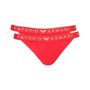 Emporio Armani Stringi 2-pack - Majtki damskie - miniaturka - grafika 1