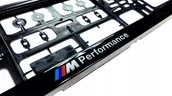 Akcesoria motoryzacyjne - Ramka Pod Tablice Rejestracyjną Bmw M-performance Żel - miniaturka - grafika 1