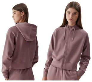 Bluza damska kangurka z kapturem TSWSF0766 r. XXL - Bluzy damskie - miniaturka - grafika 1
