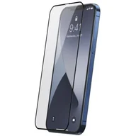 Szkła hartowane na telefon - Baseus Baseus 2x Szkło hartowane 0,25 mm z ramką na cały ekran iPhone 12 Pro / iPhone 12 Czarny (SGAPIPH61P-KC01) - iPhone 12 iPhone 12 Pro 6953156229099 - miniaturka - grafika 1
