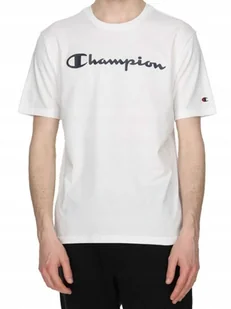 KOSZULKA męska CHAMPION 218531-WW001 biała XXL - Koszulki męskie - miniaturka - grafika 1
