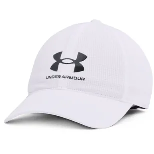 Męska czapka z daszkiem Under Armour  Isochill Armourvent ADJ white  OSFM - Czapki i chusty sportowe męskie - miniaturka - grafika 1