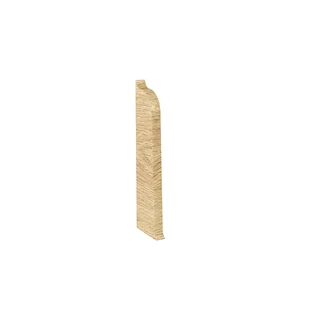 Zaślepka do listwy przypodłogowej Vigo 60 60x16x5mm dąb jersey op.2szt - Listwy przypodłogowe - miniaturka - grafika 1
