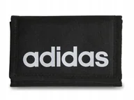 Portfele - Portfel Adidas Ht4741 Sportowy Na Rzep Czarny - miniaturka - grafika 1