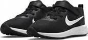 Buty dla dziewczynek - Nike Nike Revolution 6 Kids DD1095-003 Czarne 28 - miniaturka - grafika 1