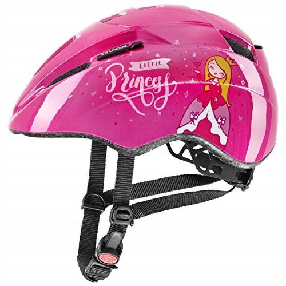 Kask rowerowy Uvex kid 2 princes 46-52cm różowy
