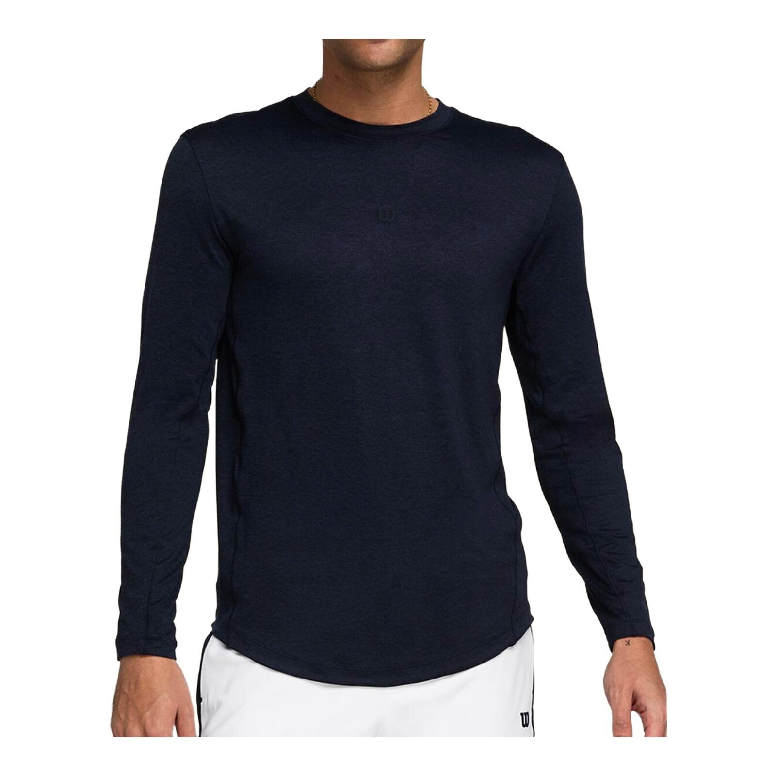 Koszulka męska Wilson M Everyday Performance LS Tee Classic Navy XXL