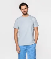 Koszulki męskie - T-shirt z małym haftowanym logo OBUTCH 0875 ETHER-XXXL - miniaturka - grafika 1