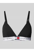 Biustonosze - Biustonosz trójkątny z elastycznym paskiem z logo model TH HERITAGE - Tommy Hilfiger - miniaturka - grafika 1