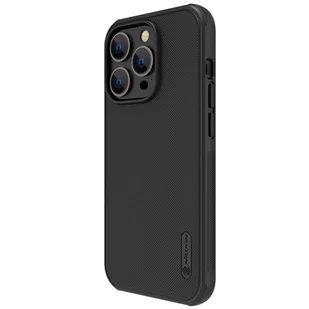 Nillkin Super Frosted Shield Pro Magnetic Case etui iPhone 14 Pro Max z MagSafe magnetyczne czarny - Etui i futerały do telefonów - miniaturka - grafika 2