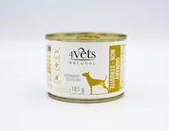 Mokra karma dla psów - 4Vets Natural Dog Urinary Non-Struvite 6 x 185g - miniaturka - grafika 1