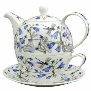 Tea for one Dovedale Harebell zestaw filiżanka 250ml z dzbankiem Dunoon - Dzbanki i imbryki - miniaturka - grafika 1