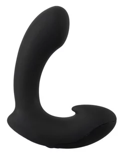 Anos Prostate Butt Plug with Vibration Black - Korki analne - miniaturka - grafika 1