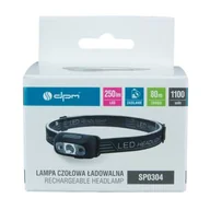 Latarki - Latarka czołowa COB ładowanie usb 250 lm - miniaturka - grafika 1