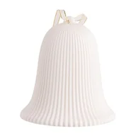 Oświetlenie świąteczne - Zawieszka porcelanowa Dzwonek oświetlenie LED 11 x 11 x 12 cm - miniaturka - grafika 1