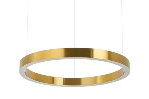 KingHome Lampa wisząca RING 60 złota - LED, stal JD8169-60