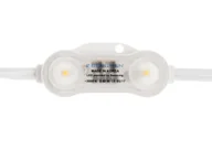 Halogeny - Moduł LED BERGMEN RX-2 Stark / 12VDC / 0,48W / 44lm / 160° / 2 x 2835 SMD Samsung / IP68 / ciepły biały / 3000K - miniaturka - grafika 1