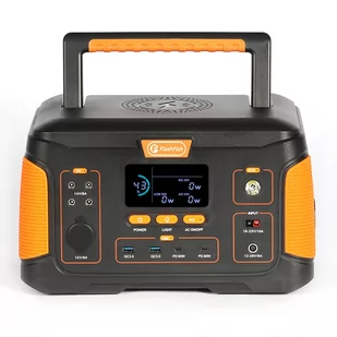 Przenośna Stacja Zasilania Flashfish J1000 Plus 1000W/932,4Wh Generator Solarny, Ładowanie Bezprzewodowe 15W, Wersja UE - Akumulatory ogólnego zastosowania - miniaturka - grafika 3