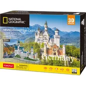 Puzzle - Puzzle 3D Zamek Neuschwanstein National Geographic - miniaturka - grafika 1