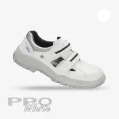 Obuwie robocze - SANDAŁY BEZPIECZNE Z METALOWYM PODNOSKIEM, BIAŁE PPO STRZELCE OPOLSKIE MODEL 201, PN-EN ISO 20345, S1, SRC - miniaturka - grafika 1