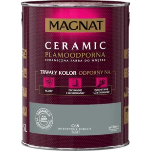 MAGNAT Farba ceramiczna Ceramic intensywny sodalit C68 5 l - Farby wewnętrzne - miniaturka - grafika 1