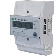 Liczniki energii elektrycznej - Trójfazowy licznik zużycia energii 80A, z funkcją RESET WZE-3RST - miniaturka - grafika 1