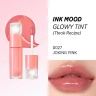 Błyszczyki do ust - Peripera - Ink Mood Glowy Tint Tteok Recipe Collection 4g - #27 Joking Pink - miniaturka - grafika 1