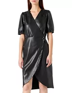 Sukienki - NAF Damska sukienka Elune R1, czarna, 12 - miniaturka - grafika 1