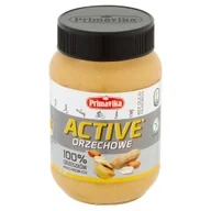 Zdrowa żywność - PRIMAVIKA Masło Orzechowe - Active 100% Arachidowe - 470G - miniaturka - grafika 1