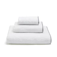 Ręczniki - Wysokiej jakości ręcznik frotte 600 gramów, M/Mira 50x100cm srebrny - miniaturka - grafika 1