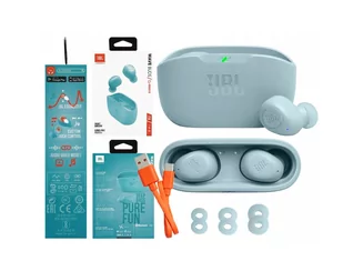 Słuchawki dokanałowe JBL Wave Buds TWS Miętowe - Słuchawki - miniaturka - grafika 1