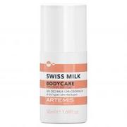 Dezodoranty i antyperspiranty dla kobiet - Artemis Swiss Milk mleczny dezodorant w kulce 50ml - miniaturka - grafika 1