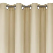 Zasłony - Euro Firany Zasłona Dekoracyjna Euro wz. RITA BEŻ 5900811203513 - miniaturka - grafika 1